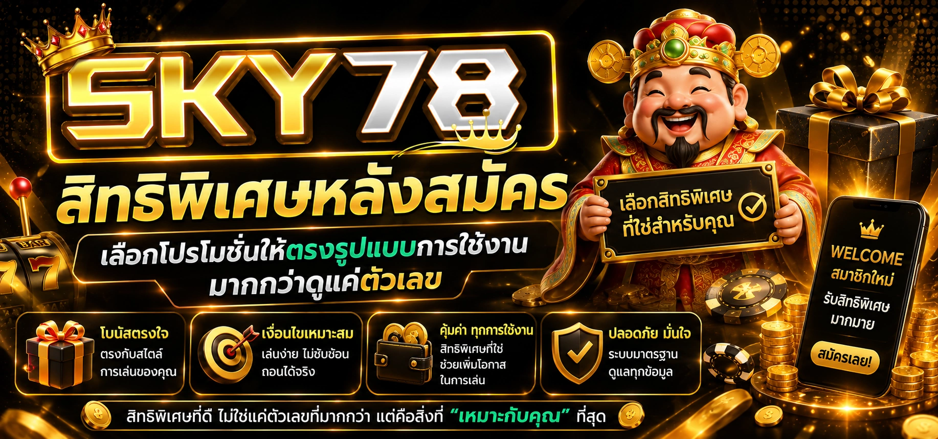 สิทธิพิเศษหลังสมัคร เลือกโปรโมชั่นให้ตรงรูปแบบการใช้งานมากกว่าดูแค่ตัวเลข